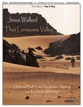 Jesus Walked That Lonesome Valley Handbell sheet music cover